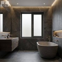Ventana de Aluminio de Diseño Europeo, Sellada para Todo Clima, Ideal para Resorts en Zonas Montañosas y de Clima Frío