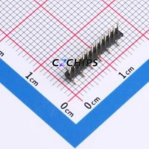 PZ1.27-UL2D-12A Pin Header SMD,P=1.27mm Connector 1x12P 1.27mm Pin Header Vertical Mount - Product Image 1