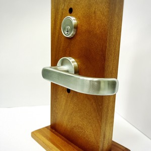 Juego de Manijas de Níquel Cepillado de Grado Comercial, Estilo Moderno y Minimalista, para Cerraduras de Embutir en Habitaciones de Hotel - Product Image 5