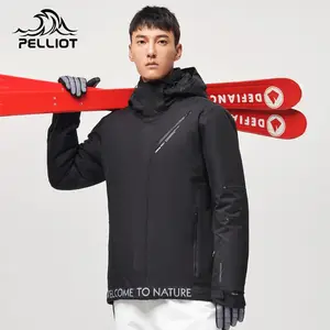 Pelliot, nueva y elegante chaqueta de esquí profesional para hombre, impermeable, a prueba de viento, transpirable, ropa de esquí para nieve