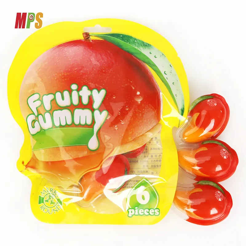 Tik Tok – collations gommeuses Fruit Planet Gummi emballées individuellement, bonbons mous et juteux et Center de liquide de fruits