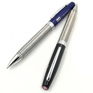 ปากกาแบรนด์เฟิร์สเพ็น สแตนเลสสตีล ดีไซน์หรูหรา พร้อมสายถักโลหะ เหมาะสำหรับเป็นของขวัญหรือใช้ในธุรกิจ - Product Image 1