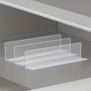Ngăn kéo tổ chức ngăn tủ quần áo nhựa separator văn phòng transparents phân vùng và kệ - Product Image 2