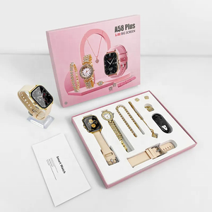 Reloj Inteligente de Lujo A58 Plus, Superventas, Resistente al Agua, con Llamadas Bluetooth, Brazalete Inteligente Deportivo Dorado para Damas - Product Image 3