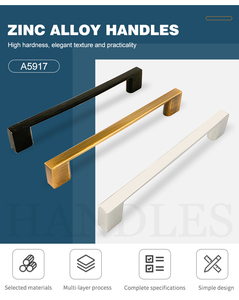 ตู้ลิ้นชักแบบดึงเฟอร์นิเจอร์อุปกรณ์ฮาร์ดแวร์สังกะสีอัลลอยความแข็งสูงทันสมัย - Product Image 2