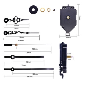 Ensemble de pendule à <span class=keywords><strong>quartz</strong></span> avec ses mains, style pendule, kit d'accessoires, offre spéciale, - Product Image 2