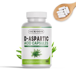 Suplemento OEM Magnesio Glicinato Citrato Malato Óxido Taurato Aspartato Orotato D-Cápsulas de ácido aspártico - Product Image 1