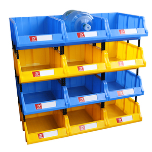 Warehouse Industrial High Quality Plastic Stackable Storage Shelf Bins Plastic Rack Pick Bin For Small Parts