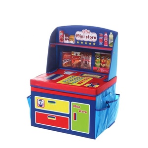 Kids Baby Toy Chest And Storage Box Organizer Collapsible Toy Storage Bins For Kids With Cars Play Mat