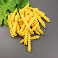 Faux jouets alimentaires simulés Artisanat en plastique Frites pour enfants Jouet frites croustillantes Ailes de poulet Modèle de pilons