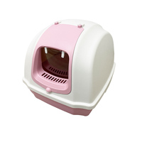 Grand tiroir de litière pliable pour chat Nouveau design Toilette pour animaux de compagnie entièrement fermée Facile à nettoyer Portable Accessoires de nettoyage extérieur