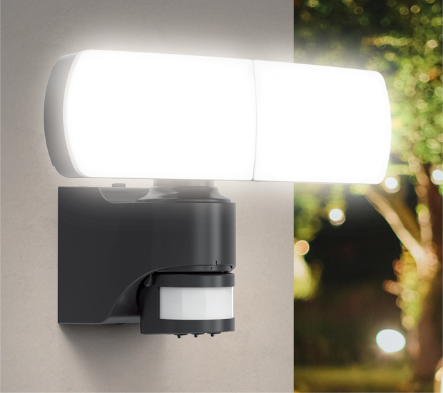 IP44 Solar Wall Lamp Outdoor PIR Motion Lamp LED Sensor Lamp