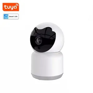 WIFI 5MP室内迷你PTZ安全摄像机，带双向音频自动跟踪夜视P14摄像机