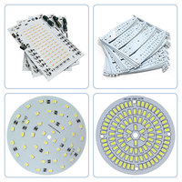 Circuit imprimé LED en aluminium certifié ISO9001 de haute qualité, assemblage de circuits SMD, testé à 100 %, fabriqué en Chine, PCB PCBA