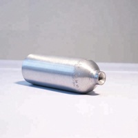 Bouteille portable de réservoir d'oxygène haute pression de cylindre d'aluminium de gaz de plongée sous-marine