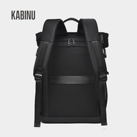 Mochila para Portátil de Gran Capacidad con Cierre Enrollable y Logotipo Personalizado, Múltiples Compartimentos, Mochila para Ordenador, Oficina, Negocios, Viajes