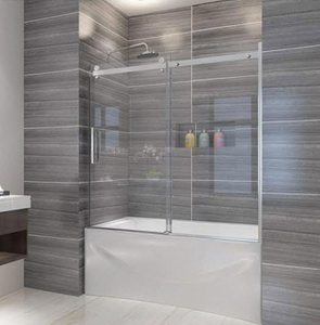 B038-<span class=keywords><strong>vasca</strong></span> da bagno/<span class=keywords><strong>vasca</strong></span> da bagno con apertura scorrevole porta <span class=keywords><strong>doccia</strong></span> con vetro temperato e rivestimento facile da pulire - Product Image 1