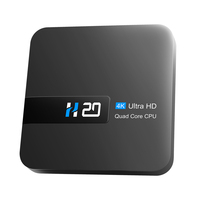 TV Box Inteligente 2.4G WiFi H20 RK3328A, Reproductor Multimedia Android 10.0, 2GB 16GB, Decodificador 1080P