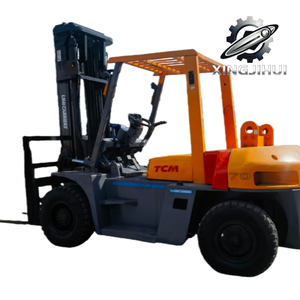 รถยก TCM FD70Z8 7 ตัน รถยกมือสองจากญี่ปุ่น 6 ตัน เครื่องยนต์อีซูซุ 6BG1 รถยกมือสอง ใช้เชื้อเพลิง 4500 มม. 7000 กก. - Product Image 1