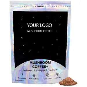 OEM Everyday Dose Instant Mushroom Coffee Collagen Extract Mushroom Coffee Bitter Wholesale Mushroom Coffee Everyday Dose