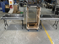 Estuche de Herramientas ATA de 20U para Rack/Transporte con Tapa Inclinada para Mezclador y Dos Mesas de Trabajo para DJ