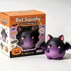 Juguetes Blandos de Halloween de Alta Calidad, Juguete Sensorial de Murciélago Suave para Apretar, Juguete Antiestrés de Murciélago Lindo para Halloween - Product Image 1