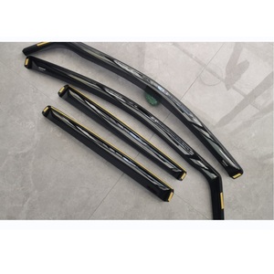 Pour <span class=keywords><strong>Ford</strong></span> <span class=keywords><strong>Kuga</strong></span> MK3 2019-2026 5 portes, ensemble de 4 déflecteurs de vent pour vitres, pare-pluie intégrés, teintés - Product Image 2