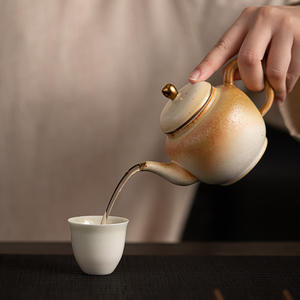 La tetera de cambio de horno de oro Retro japonesa al por mayor se puede seleccionar para imitar la tetera antigua Dezhong - Product Image 3