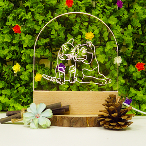 Oval perro y gato patrón acrílico <span class=keywords><strong>regalo</strong></span> USB <span class=keywords><strong>Regalo</strong></span> <span class=keywords><strong>de</strong></span> Cumpleaños conjunto <span class=keywords><strong>de</strong></span> <span class=keywords><strong>regalo</strong></span> lámpara <span class=keywords><strong>de</strong></span> madera Base luz nocturna romántico conjunto <span class=keywords><strong>de</strong></span> <span class=keywords><strong>regalo</strong></span> promocional - Product Image 6