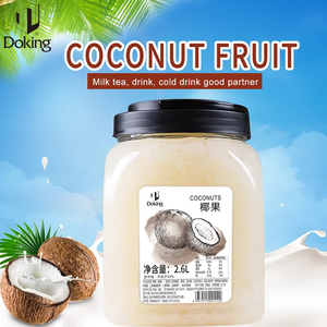 เนื้อมะพร้าวพรีเมียมสำหรับชานมไข่มุก เนื้อนุ่ม เคี้ยวเพลิน ได้รับการรับรองฮาลาล บรรจุ 3 กก./ถุง เหมาะสำหรับเครื่องดื่มและของหวาน - Product Image 4