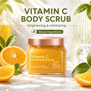 Exfoliante Corporal Multiacción con Fórmula Iluminadora, Disponible para Pedidos al por Mayor con Etiqueta Personalizada, para Uso en Baños Relajantes y Spas - Product Image 2