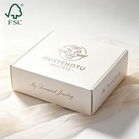 Boîte d'expédition en carton ondulé personnalisée de qualité supérieure, imprimée sur mesure, pour l'expédition par avion, l'emballage e-commerce et les abonnements