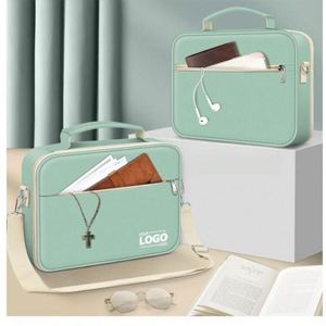 Bolsa de Almacenamiento de Libros Portátil con Asa, Organizador de Documentos Multiusos a Prueba de Polvo para Estudiantes y Oficina, Regalo con Logotipo Personalizado - Product Image 1
