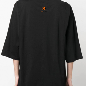 เสื้อยืดโอเวอร์ไซส์ผู้ชายคุณภาพดี สีน้ำเงิน ทรงหลวม คอทรงกลม ผ้าฝ้าย ใส่สบาย สไตล์ลำลอง - Product Image 5