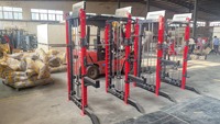 Équipement de musculation personnalisé avec logo, station d'entraînement multifonctionnelle D001, système d'entraînement avec pile de poids