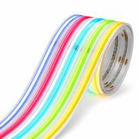 Bande LED COB RGBW professionnelle 24V, 840 LED/m, PCB 12mm, flexible, sans joint, ruban LED linéaire FOB