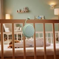 Offre Spéciale Portable USB blanc bruit Machine USB-C Rechargeable bébé apaisant son haut-parleur pour bébé poussette lit