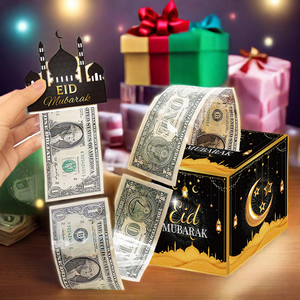 <span class=keywords><strong>เงิน</strong></span>สดดึงตลก<span class=keywords><strong>เงิน</strong></span>แปลกใจกล่องของขวัญกระดาษสุขสันต์วันเกิดคริสต์มาสปีใหม่ครบรอบวาเลนไทน์ Eid กล่องของขวัญ - Product Image 6