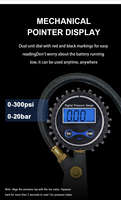 Manomètre numérique pour pneus de voiture SFUTOOLS de haute qualité, écran LCD, certifié CE, garantie 1 an - Essentiel pour l'entretien des véhicules, neuf