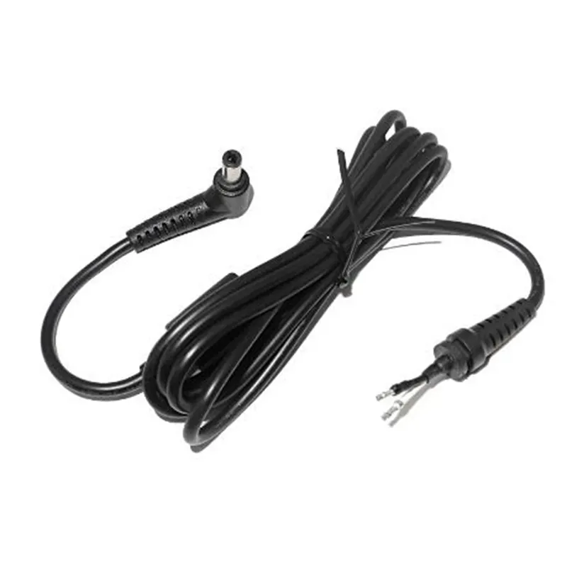 1.2M Laptop Power Connector Jack Dc Plug Adapter Charger Cable Cord 22AWG for Surface Dell HP Asus Lenovo ACER Notebook Charger