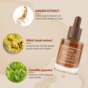 Private Label Huidverzorging Organische Veganistische <span class=keywords><strong>Ginseng</strong></span> Extract Hydraterende Verjongende Gezicht Serum <span class=keywords><strong>Ginseng</strong></span> Gezichtsserum - Product Image 3