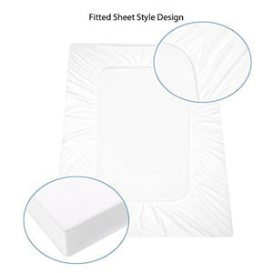 Hipoalerjenik dayanıklı su geçirmez anti-bakteri anti-toz Mite tüm sezon yatak koruyucu otel ve hastane kullanımı için - Product Image 4