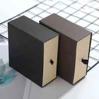 Caja de Joyería de Cartón con Forro de Esponja, Laminado Brillante de Alta Calidad, Reciclable, con Cierre Magnético y Logotipo Personalizado