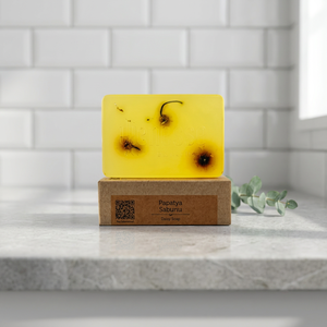 Savon artisanal végétalien à la camomille naturelle avec contrôle du sébum pour des soins apaisants de la peau et un nettoyage quotidien doux - Product Image 2