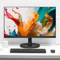 Monitor de PC de Escritorio Nuevo de Fábrica con Panel A+, Monitor LED de 19 y 21.5 Pulgadas con Orificio de Montaje en Pared de 100*100 mm