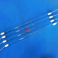 Tube infrarouge à ondes courtes, éclairage IR clair, résistant aux hautes températures, remplacement pour Heraeus, utilisé pour four à tube