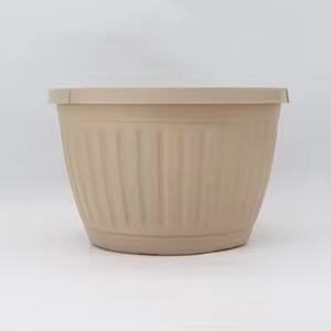 <span class=keywords><strong>Pot</strong></span> de fleur rond en <span class=keywords><strong>plastique</strong></span> céramique différentes tailles de pots de plantes en <span class=keywords><strong>plastique</strong></span> décoration pots de jardinage de fleurs - Product Image 1