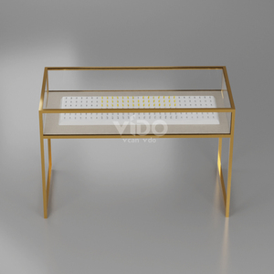 Éclairage à LED Vitrine de bijoux en verre trempé Présentoir de magasin Meuble de comptoir pour bijouterie - Product Image 6