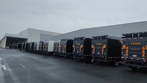 Kustom peralatan angkat berat hidrolik Jiefang Model truk kargo baja kotak kargo truk Van - Product Image 4