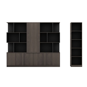 Meuble de rangement en bois au design moderne pour bureau à domicile et atelier, idéal pour la maison et le bureau - Product Image 4